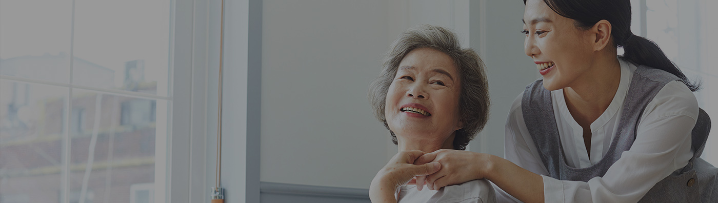 환자에게 행복을 주고<br />
권리를 존중합니다.