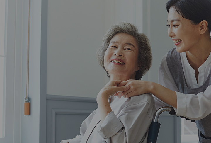 환자에게 행복을 주고<br />
권리를 존중합니다.